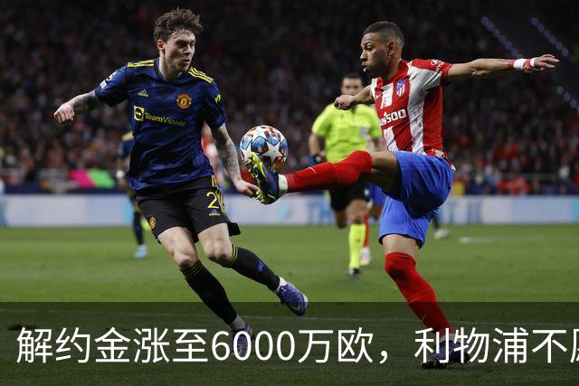 解约金涨至6000万欧，利物浦不愿冬窗5000万镑签奥托比
